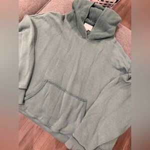 Women’s Hooded Pullover Sweater - Sage Green